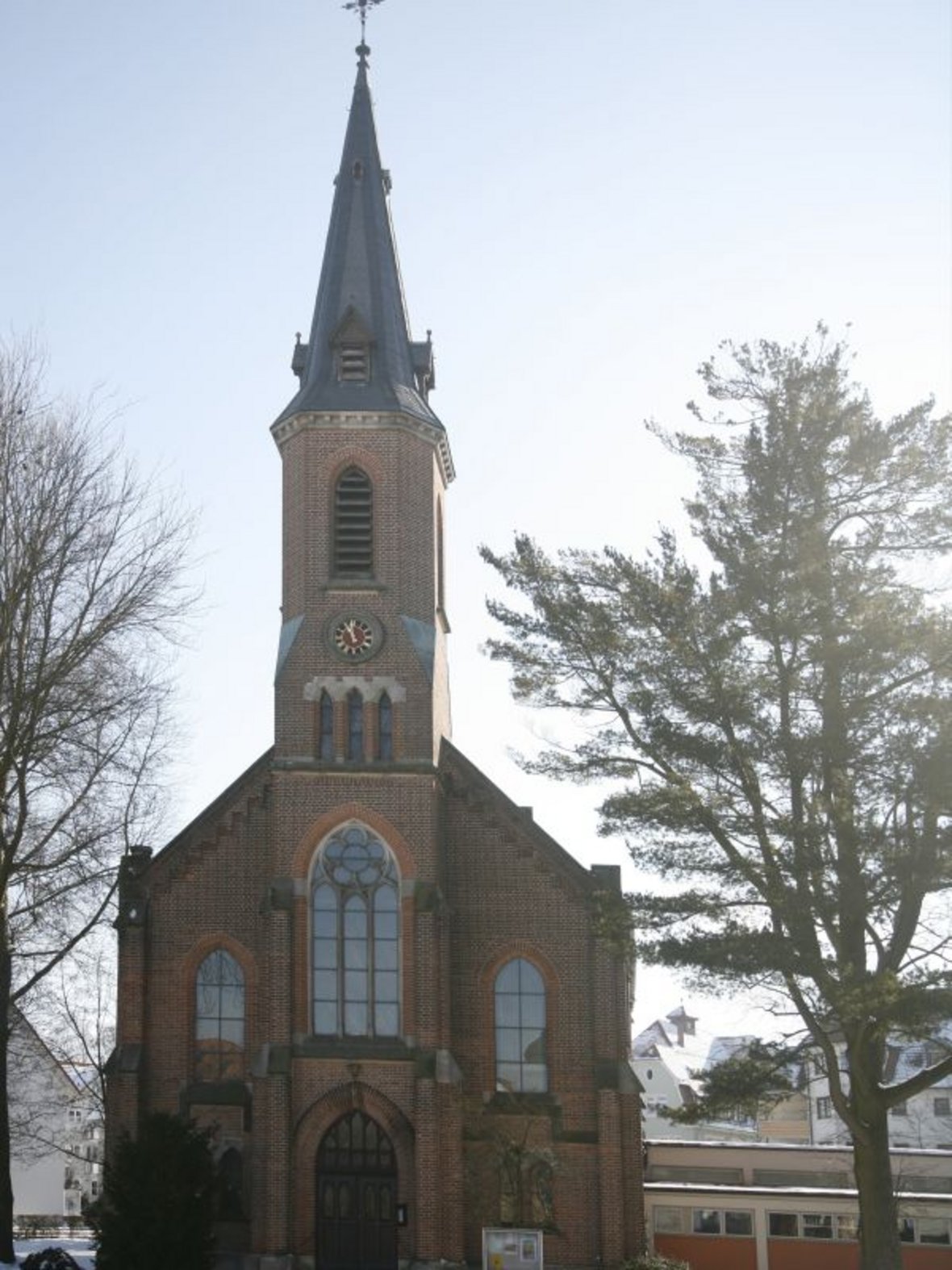 evangelische Stadtkirche im Winer