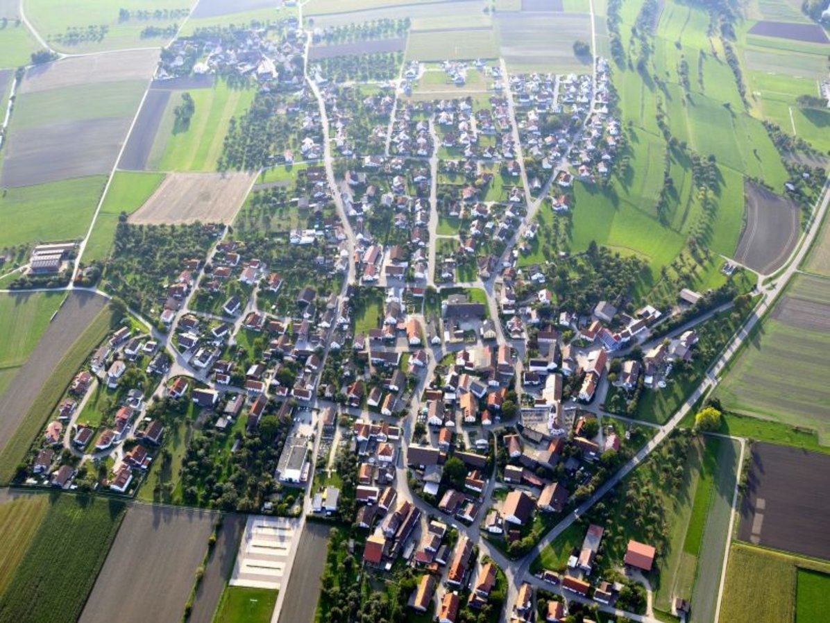 Luftbild von Griesingen